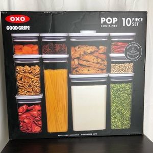 OXO Good Grips Pop Container 10pc Set New